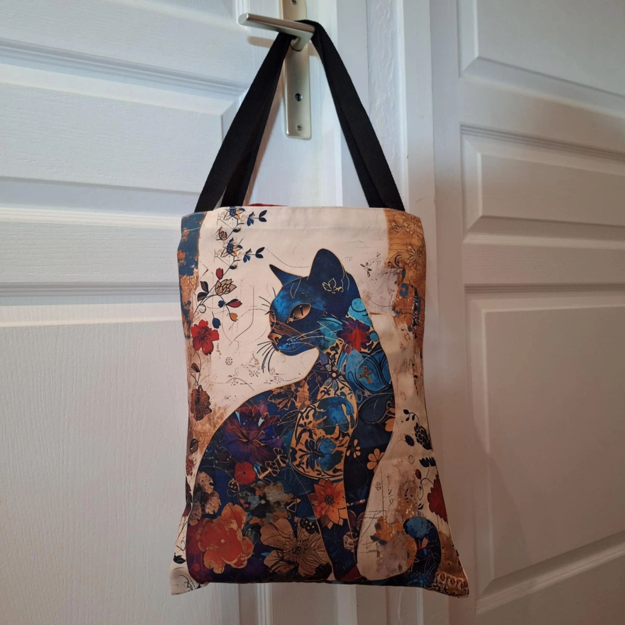 Set van 3 tassen “Chat Chic” – Kattenelegantie in trio – photo 12